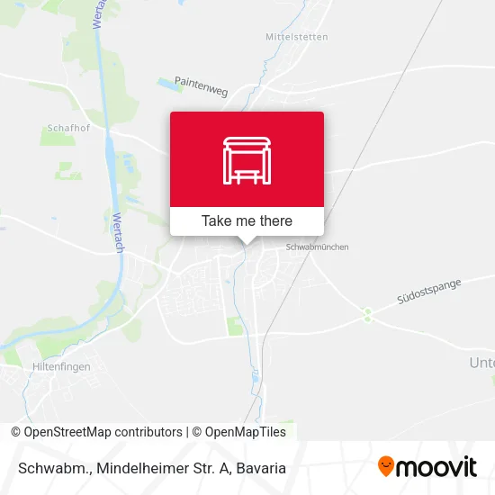 Карта Schwabm., Mindelheimer Str. A