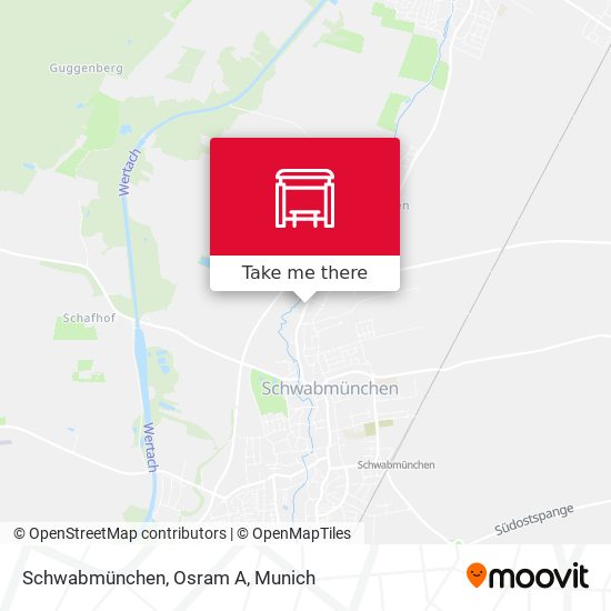 Schwabmünchen, Osram A map