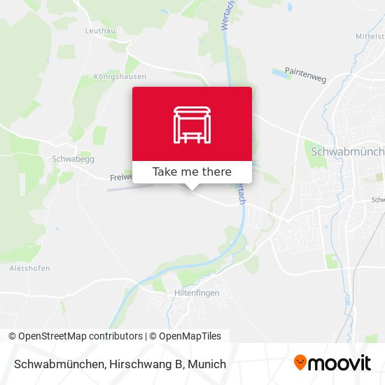Schwabmünchen, Hirschwang B map