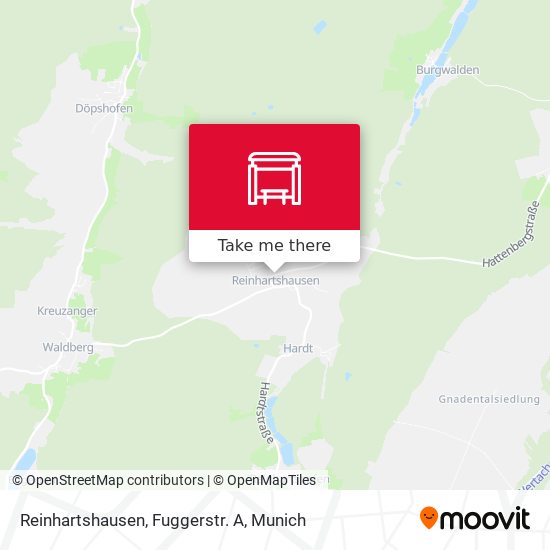 Reinhartshausen, Fuggerstr. A map
