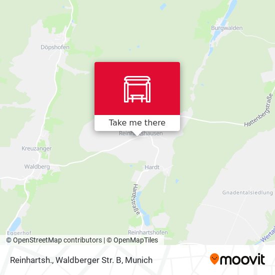 Reinhartsh., Waldberger Str. B map