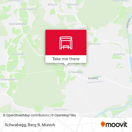 Карта Schwabegg, Berg B