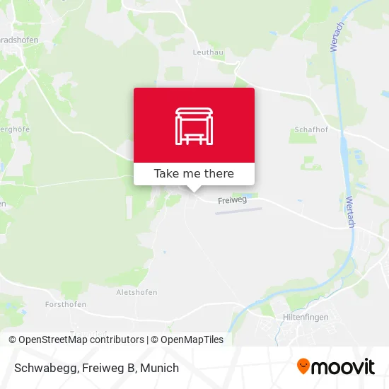 Карта Schwabegg, Freiweg B