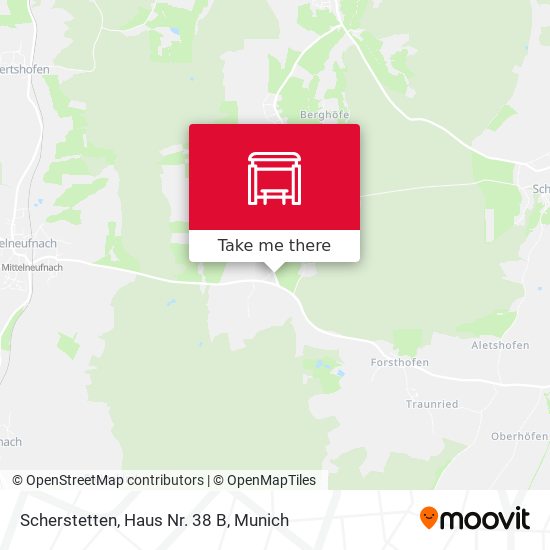 Scherstetten, Haus Nr. 38 B map
