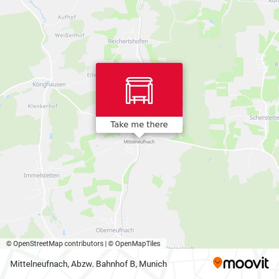 Mittelneufnach, Abzw. Bahnhof B map