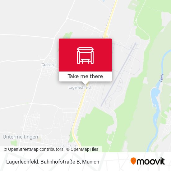 Lagerlechfeld, Bahnhofstraße B map