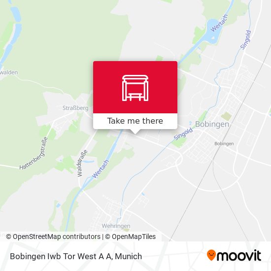Карта Bobingen Iwb Tor West A A
