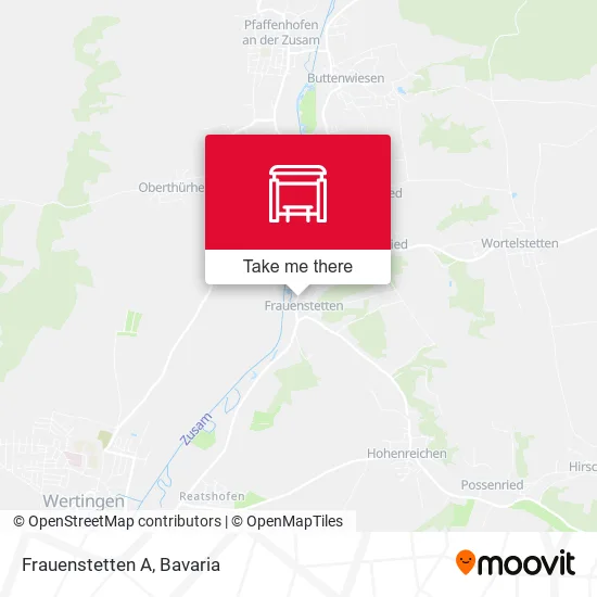 Карта Frauenstetten A