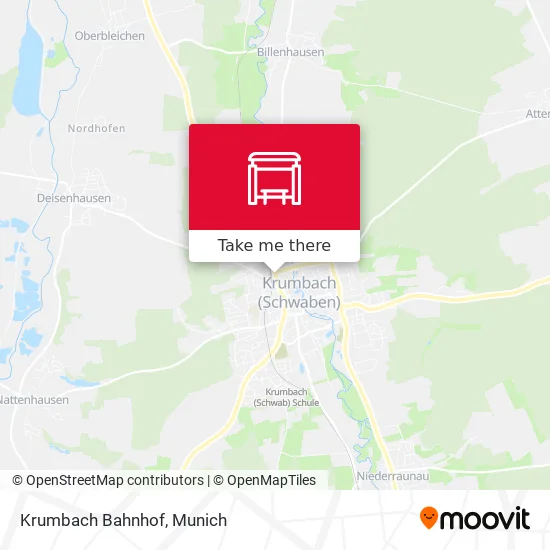 Карта Krumbach Bahnhof