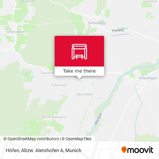 Höfen, Abzw. Aletshofen A map