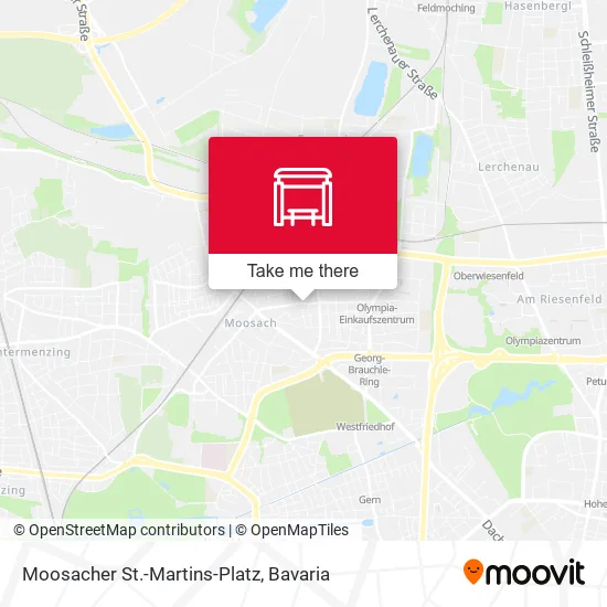 Карта Moosacher St.-Martins-Platz