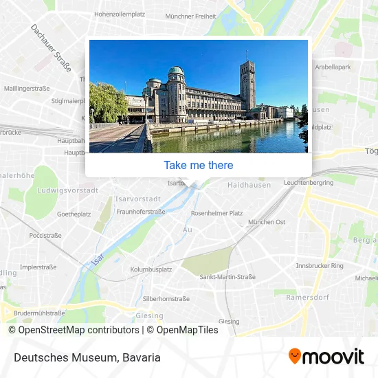 Deutsches Museum map
