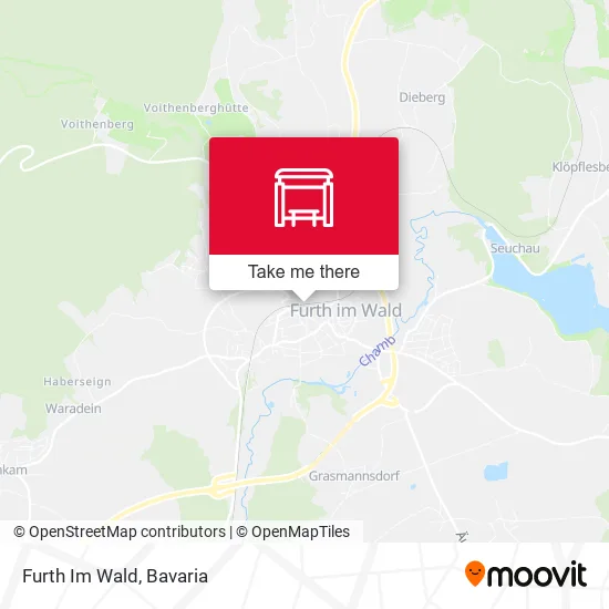 Карта Furth Im Wald