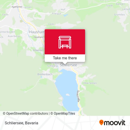 Schliersee map