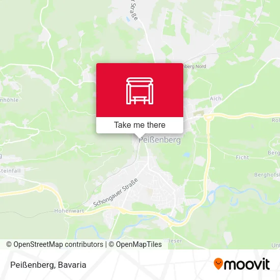 Карта Peißenberg