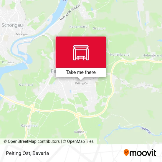 Карта Peiting Ost