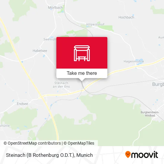 Steinach (B Rothenburg O.D.T.) map