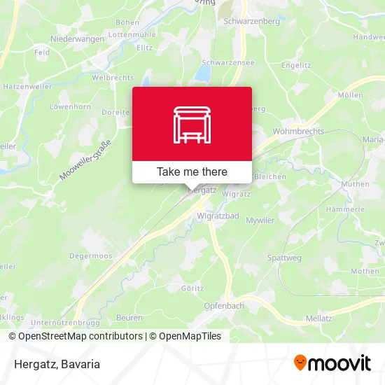 Карта Hergatz