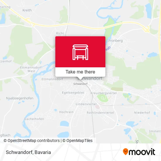 Карта Schwandorf