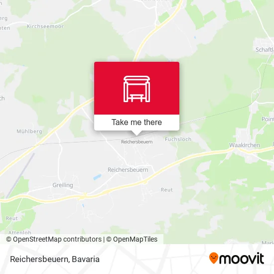 Карта Reichersbeuern