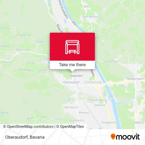 Карта Oberaudorf