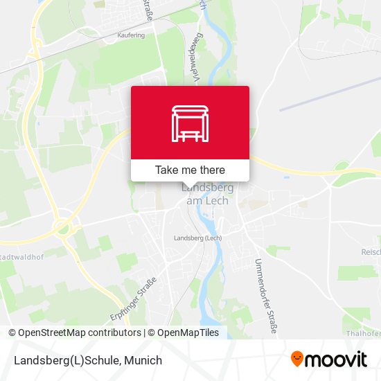 Landsberg(L)Schule map