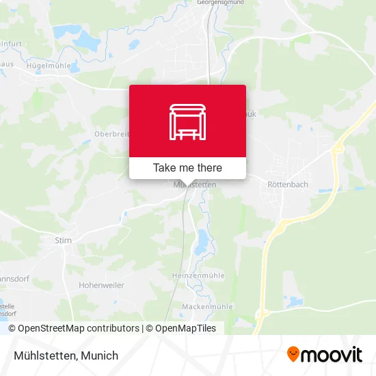 Карта Mühlstetten