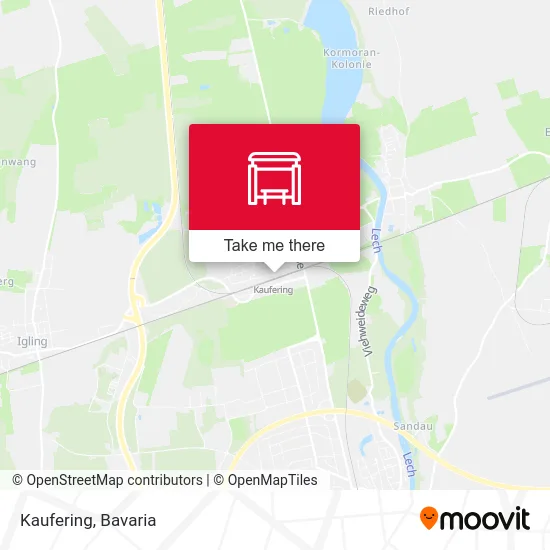 Карта Kaufering