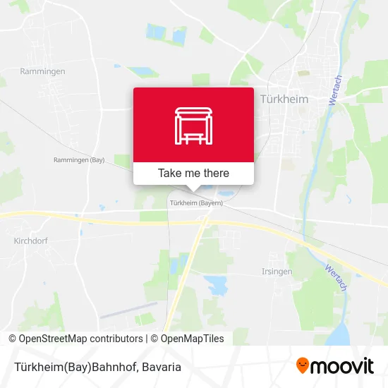Карта Türkheim(Bay)Bahnhof