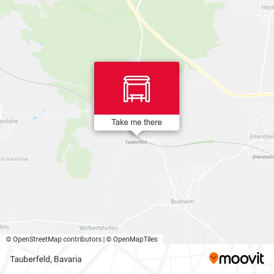 Карта Tauberfeld