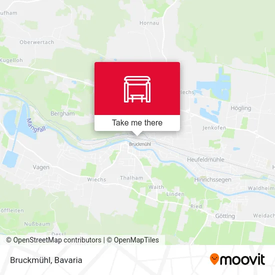Карта Bruckmühl
