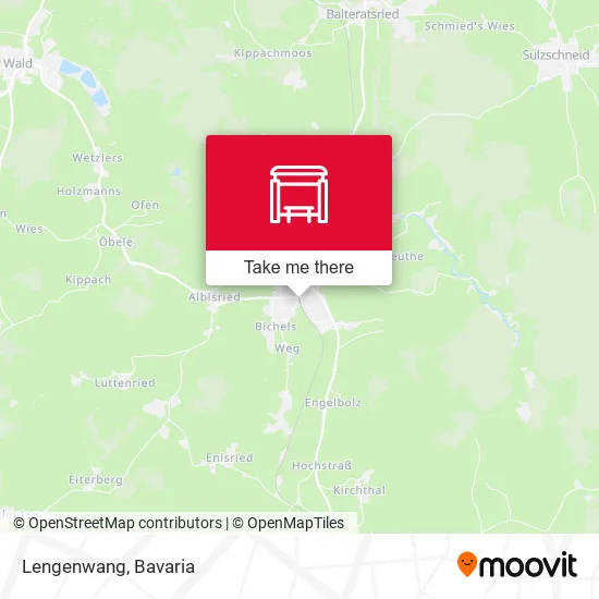 Карта Lengenwang