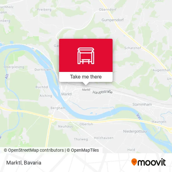 Карта Marktl