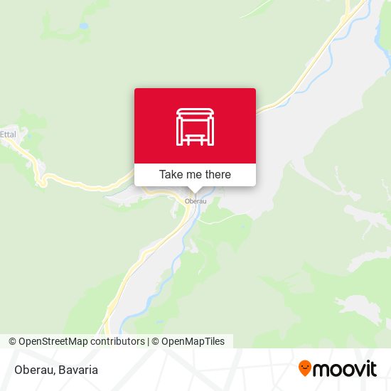 Карта Oberau