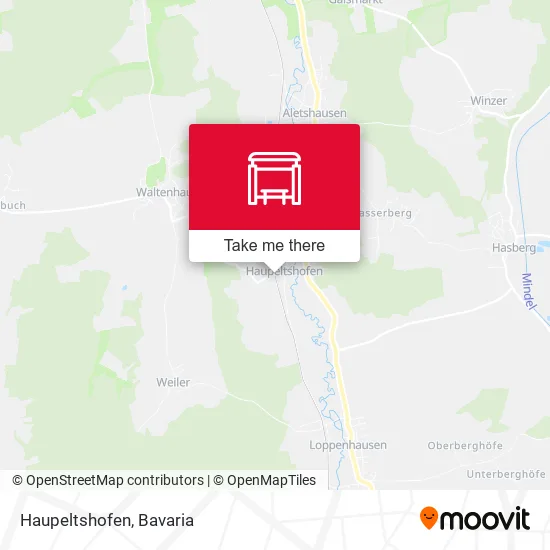 Карта Haupeltshofen