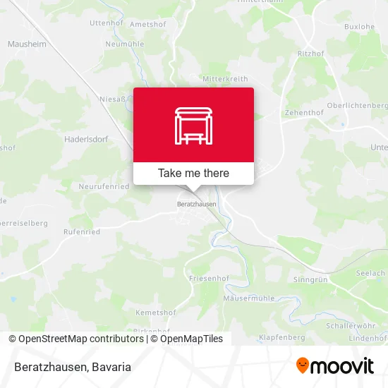 Карта Beratzhausen