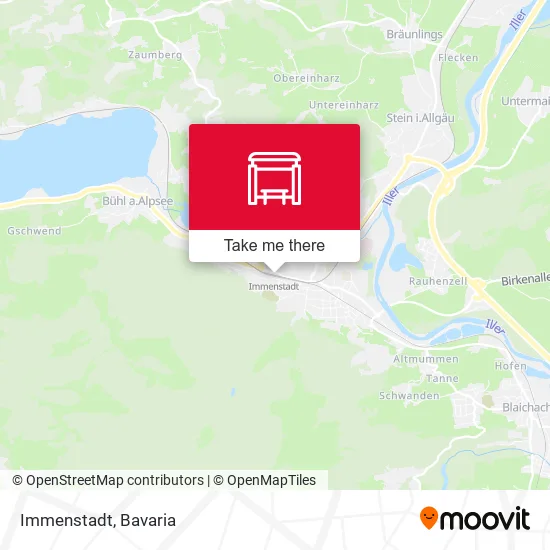 Карта Immenstadt