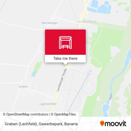 Graben (Lechfeld), Gewerbepark map