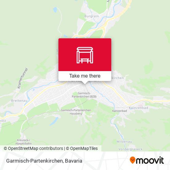 Garmisch-Partenkirchen map