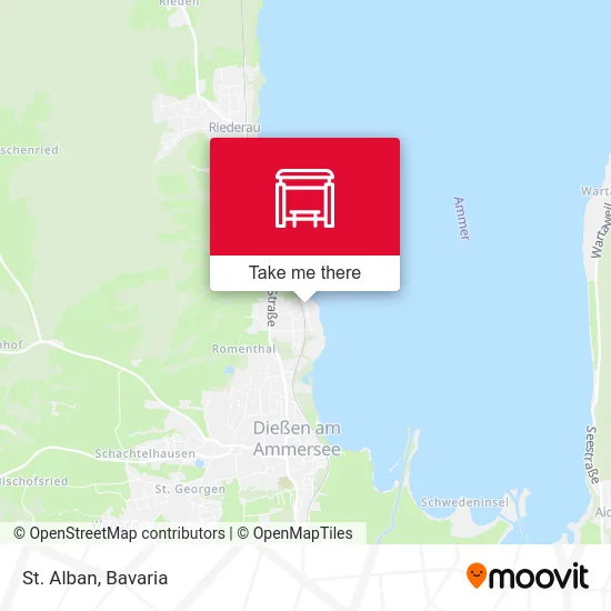 Карта St. Alban