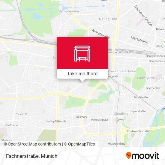 Карта Fachnerstraße