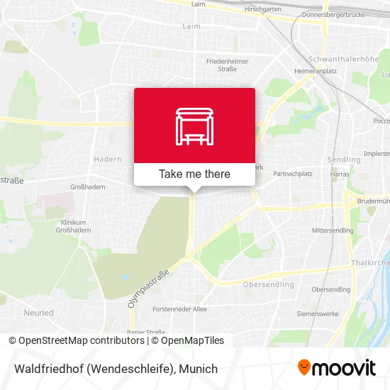 Карта Waldfriedhof (Wendeschleife)