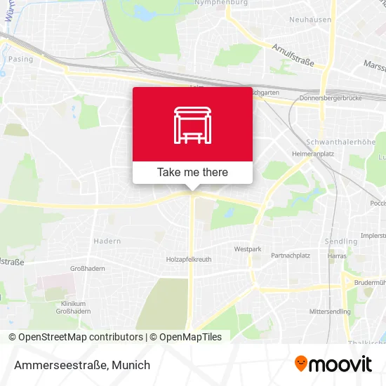 Карта Ammerseestraße