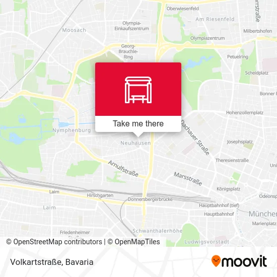 Карта Volkartstraße