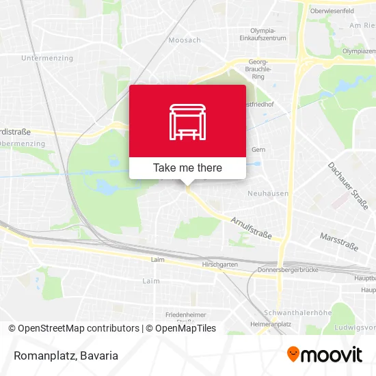 Карта Romanplatz