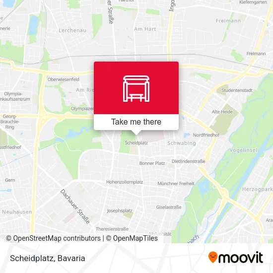 Карта Scheidplatz