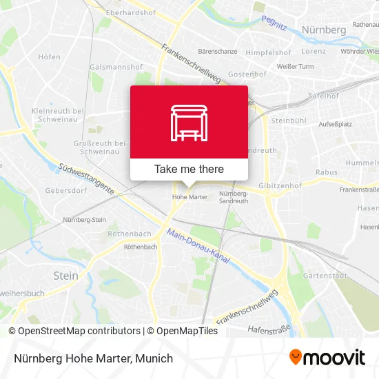 Карта Nürnberg Hohe Marter