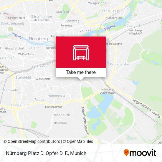 Nürnberg Platz D. Opfer D. F. map
