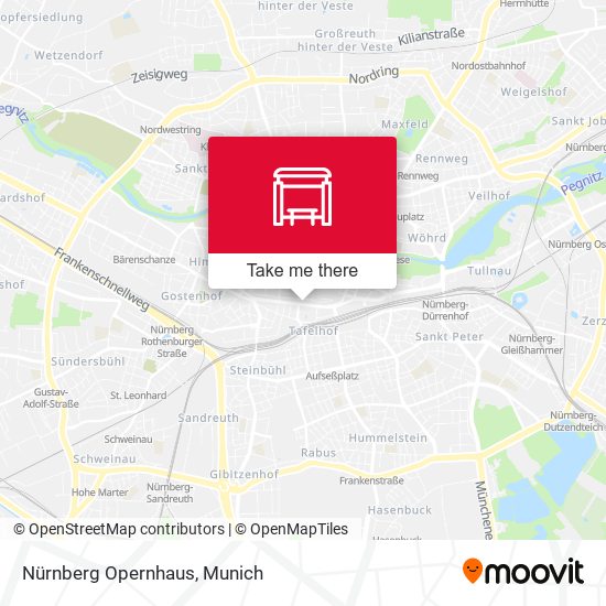 Nürnberg Opernhaus map