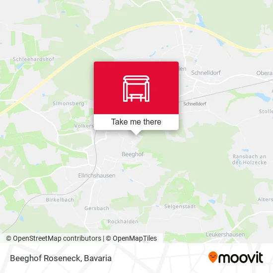 Карта Beeghof Roseneck